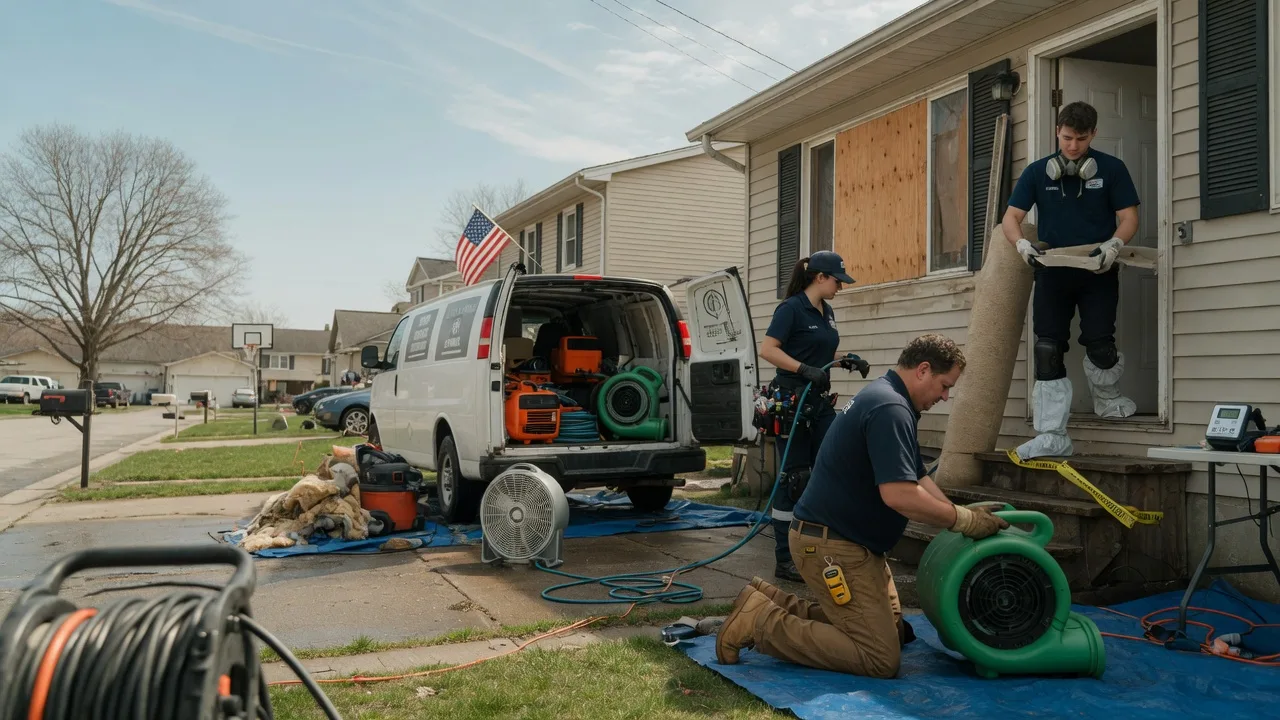 Water Damage Restoration in Hoffman Estates, IL near me